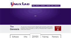 Desktop Screenshot of linuxlab.com.sg