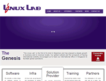 Tablet Screenshot of linuxlab.com.sg