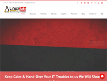 Tablet Screenshot of linuxlab.org